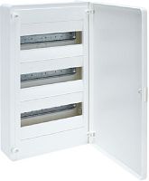 Бокс Hager Golf ЩРН-П-36 VS312PD (500x282x99мм) 3 ряда IP40 белая дверца картинка 